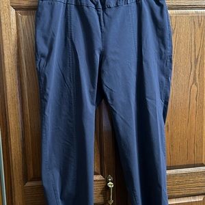 Women’s pants size 18W, navy blue